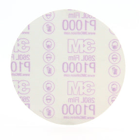 3M 260L 01319 Stikit Finishing Film Abrasive Disc, PSA, Aluminum Oxide, White, 6 in, P1000 (7000044717) (400 Pack)
