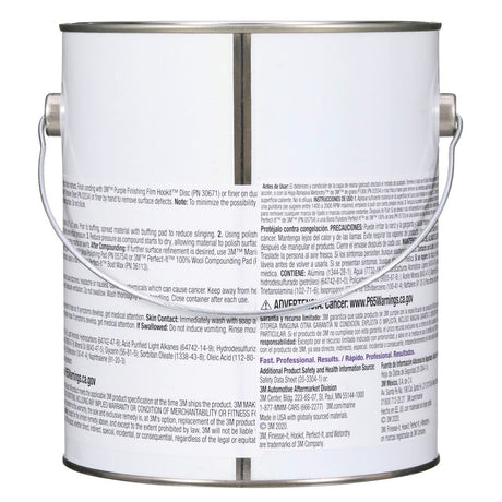 3M Marine High Gloss Gelcoat Compound, White, 10 lb (06025) (7000044932)  - (4Pack) - 4