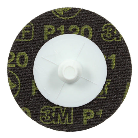 3M 361F Roloc Disc, P120 XF-weight, TR, 1-1/2 in, Die R150S (7000045103) (500 Pack)