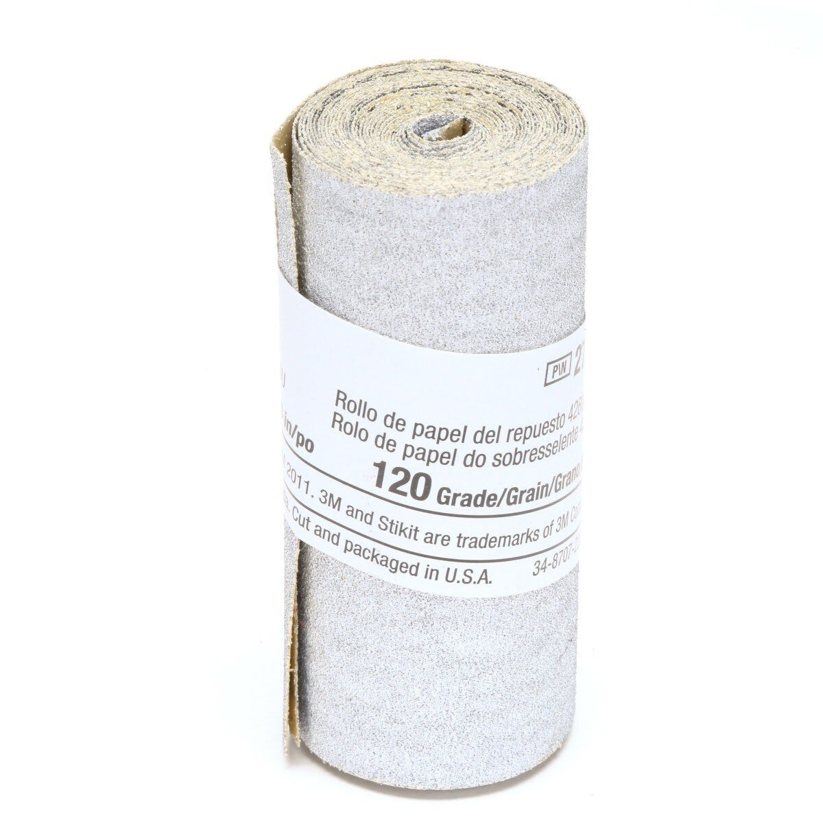 3M 426U Stikit Paper Refill, 120 A-weight, 2-1/2 in x 70 in (7000045199) (50 Pack) - 2