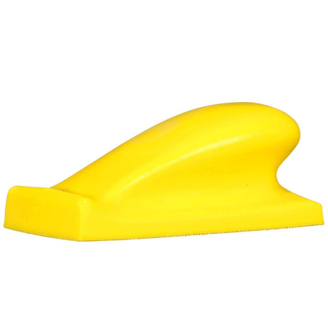3M Hookit Soft Hand Block, Flexible Molded Foam, Yellow, 2-3/4 in x 5 in (05742) (7000045436)  - (10Pack)