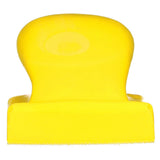 3M Hookit Soft Hand Block, Flexible Molded Foam, Yellow, 2-3/4 in x 5 in (05742) (7000045436)  - (10Pack) - 4