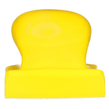 3M Hookit Soft Hand Block, Flexible Molded Foam, Yellow, 2-3/4 in x 5 in (05742) (7000045436)  - (10Pack) - 4