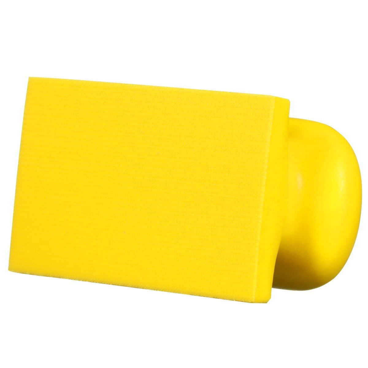 3M Hookit Soft Hand Block, Flexible Molded Foam, Yellow, 2-3/4 in x 5 in (05742) (7000045436)  - (10Pack) - 5