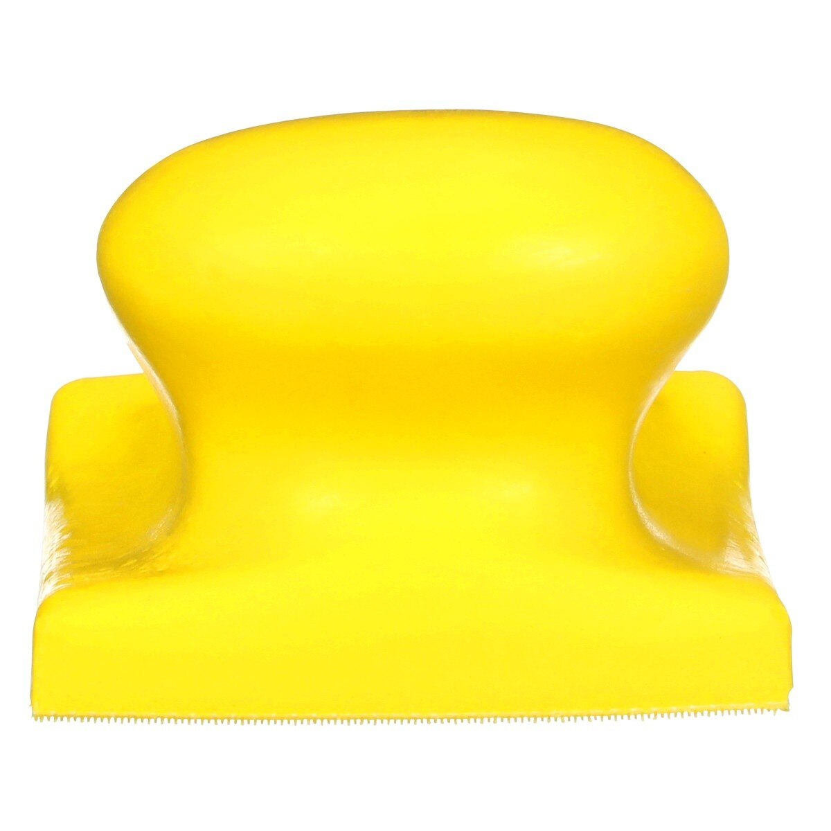 3M Hookit Soft Hand Block, Flexible Molded Foam, Yellow, 2-3/4 in x 5 in (05742) (7000045436)  - (10Pack) - 6