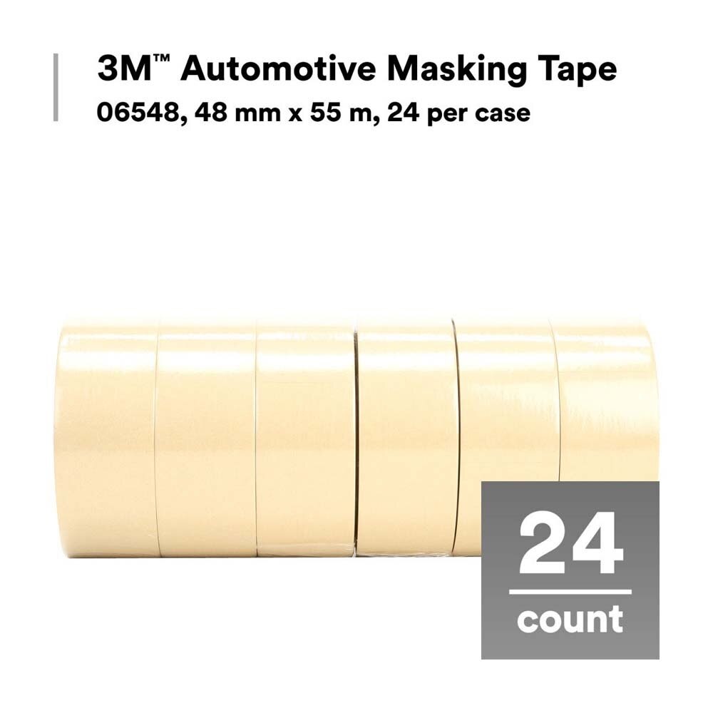 3M 06548 Automotive Masking Tape, 48 mm x 55 m (7000045439) - 10