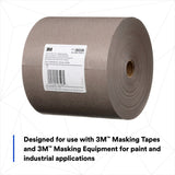 3M 06506 Scotch Steel Gray Masking Paper, 6 in x 1000 ft (7000045440)  - (6Pack) - 3