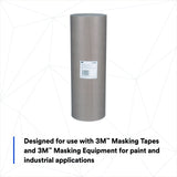 3M 06518 Scotch Steel Gray Masking Paper, 18 in x 1000 ft (7000045441)  - (2Pack) - 5