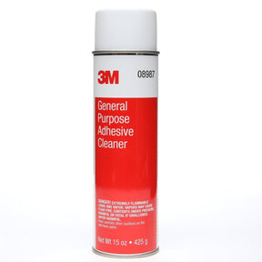 3M 08987 General Purpose Adhesive Cleaner, Aerosol Can, Transparent Liquid, 15 fl oz (7000045467)  - (12Pack)