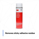 3M 08987 General Purpose Adhesive Cleaner, Aerosol Can, Transparent Liquid, 15 fl oz (7000045467)  - (12Pack) - 3