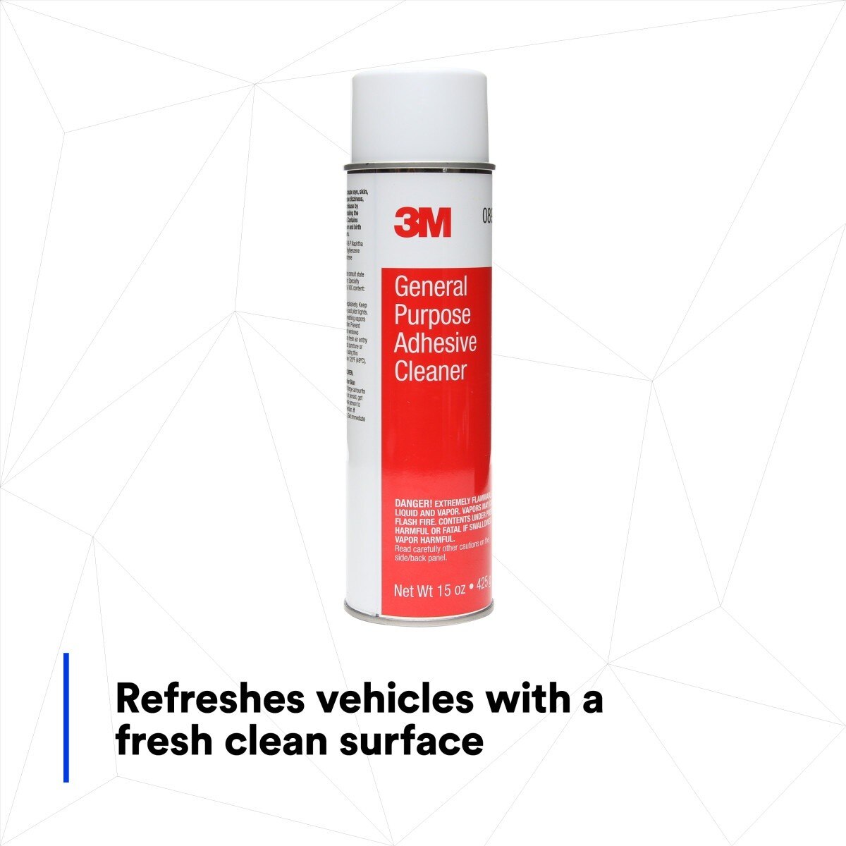 3M 08987 General Purpose Adhesive Cleaner, Aerosol Can, Transparent Liquid, 15 fl oz (7000045467)  - (12Pack) - 4