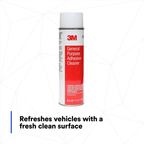 3M 08987 General Purpose Adhesive Cleaner, Aerosol Can, Transparent Liquid, 15 fl oz (7000045467)  - (12Pack) - 4