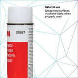 3M 08987 General Purpose Adhesive Cleaner, Aerosol Can, Transparent Liquid, 15 fl oz (7000045467)  - (12Pack) - 8