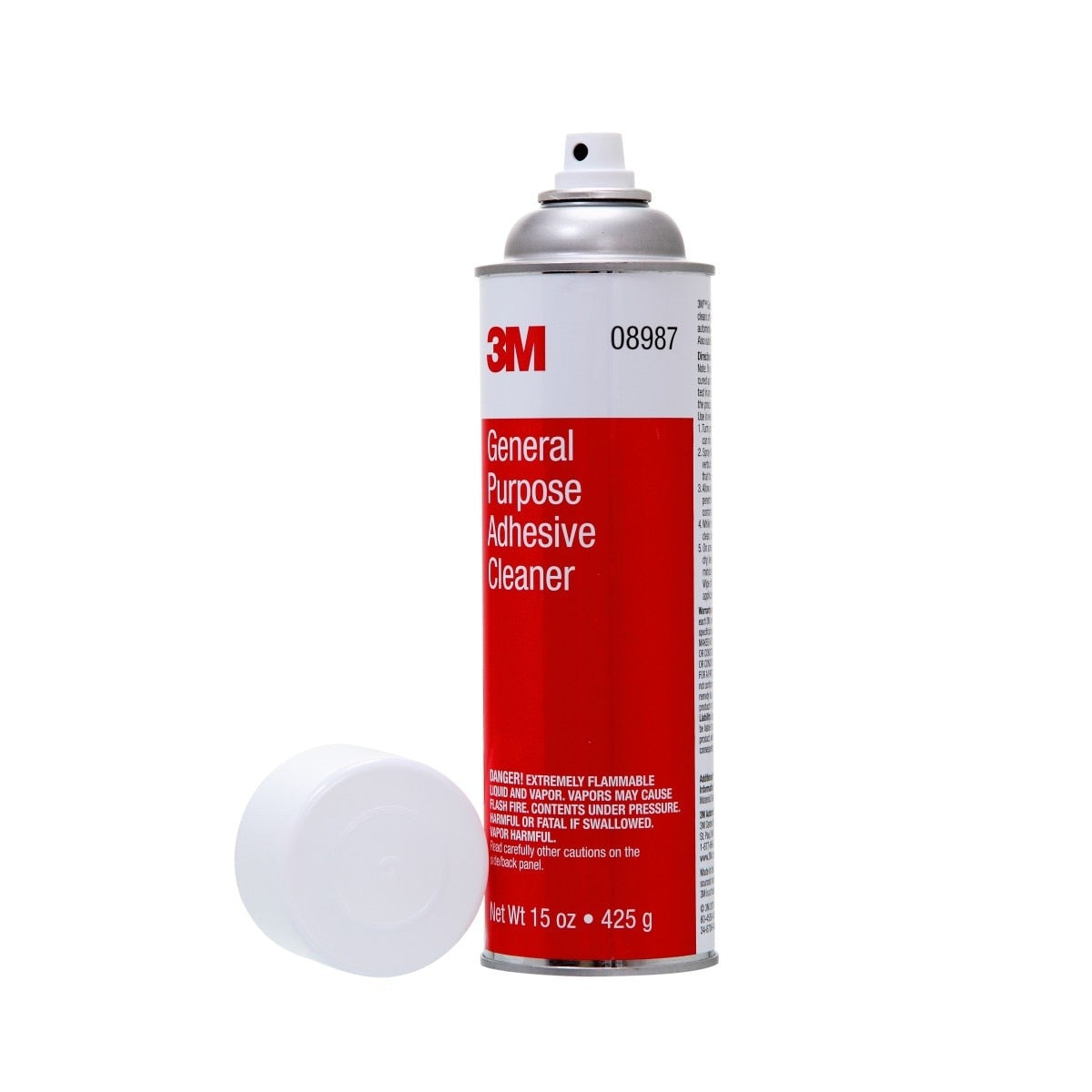 3M 08987 General Purpose Adhesive Cleaner, Aerosol Can, Transparent Liquid, 15 fl oz (7000045467)  - (12Pack) - 10