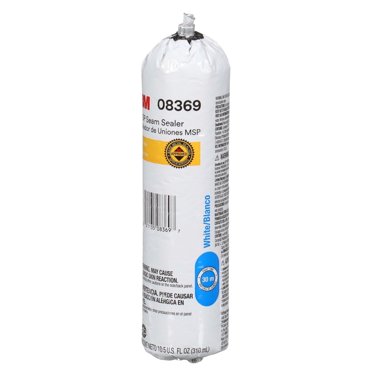 3M MSP Seam Sealer, White, 310 mL Flexpack (08369) (7000045483)  - (6Pack) - 4