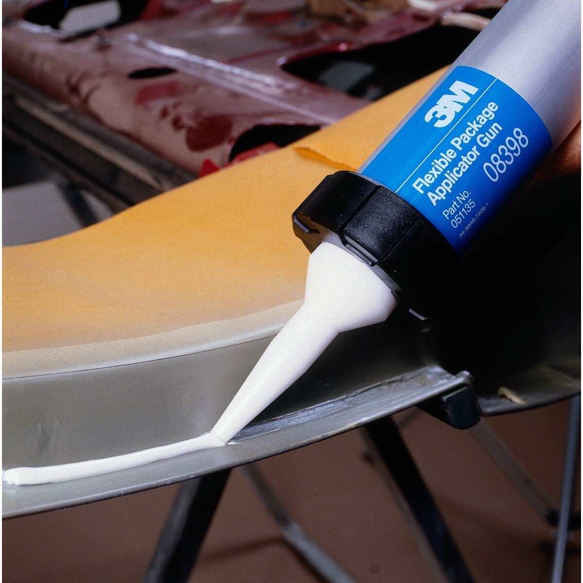 3M MSP Seam Sealer, White, 310 mL Flexpack (08369) (7000045483)  - (6Pack) - 8