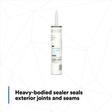 3M 08505 Fast N Firm Seam Sealer, Fast Setting, Paintable In 45 Minutes, Cartridge (7000045495) (12 Pack) - 4