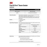 3M 08505 Fast N Firm Seam Sealer, Fast Setting, Paintable In 45 Minutes, Cartridge (7000045495) - 10
