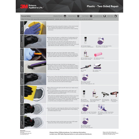 3M EZ Sand Multi Purpose Repair Material, Two-Part Epoxy, 47.3 mL Cartridge (35887) (7000045496)  - (6Pack) - 6