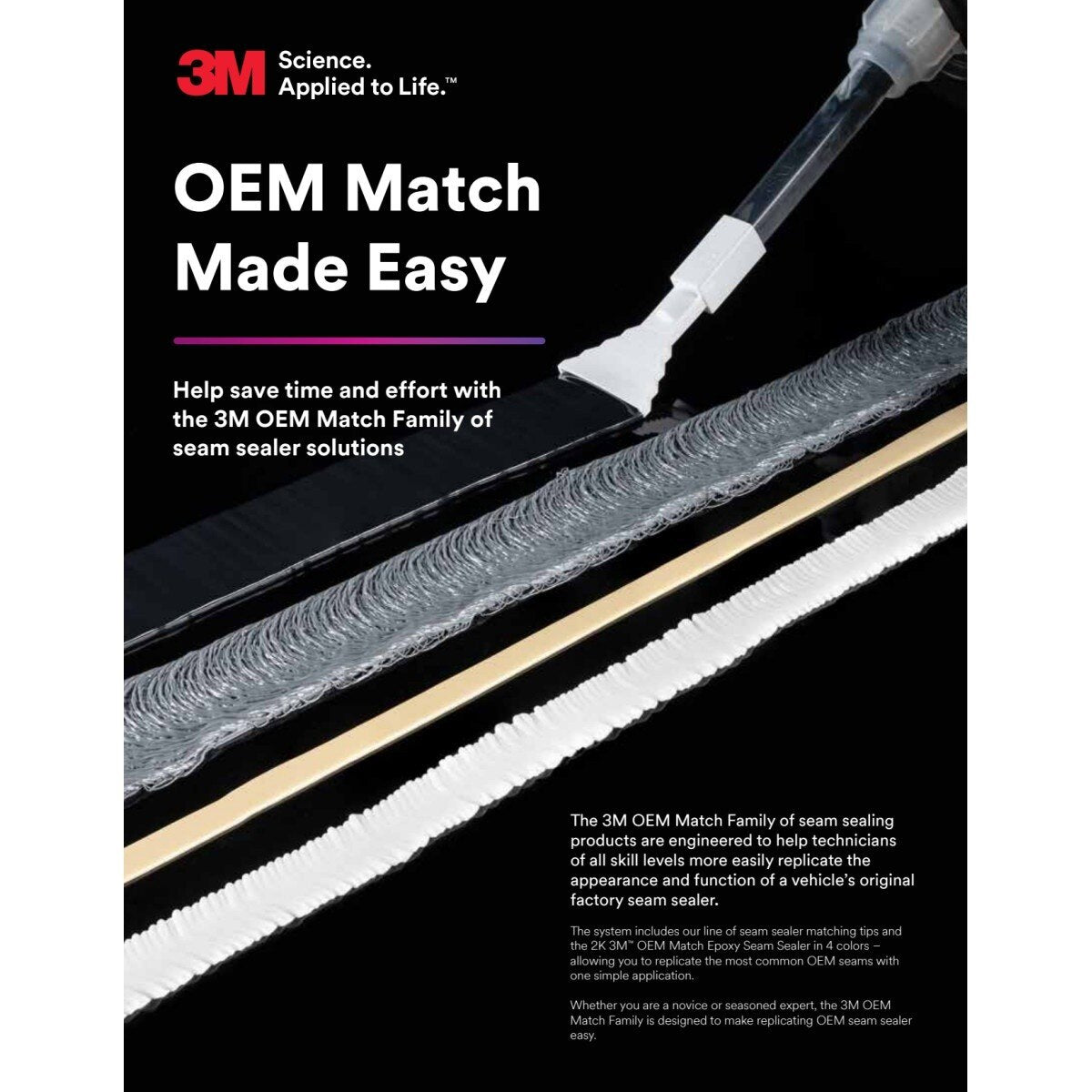 3M EZ Sand Multi Purpose Repair Material, Two-Part Epoxy, 47.3 mL Cartridge (35887) (7000045496)  - (6Pack) - 9