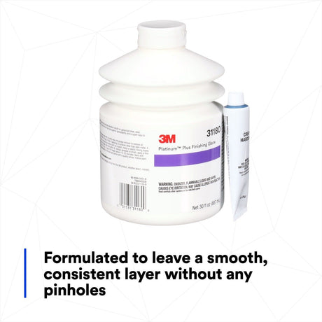 3M 31180 Two-Part Premium Self-Leveling Finishing Glaze, Green, 30 fl oz (887 mL), Pump (7000045509) - 6