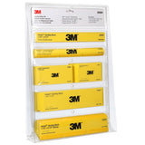 3M Hookit Sanding Block Kit, Hook and Loop, Yellow, Plastic (05684) (7000045510)  - (6Pack) - 7