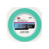 3M Precision Masking Tape, 1/4 in x 60 yd, Green (06525) (7000045536)  - (12Pack) - 2