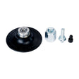 3M Roloc Disc Pad Assembly Quick Change Backup Pad Black Rubber 3 in (05540) (7000045705)  - (10Pack)