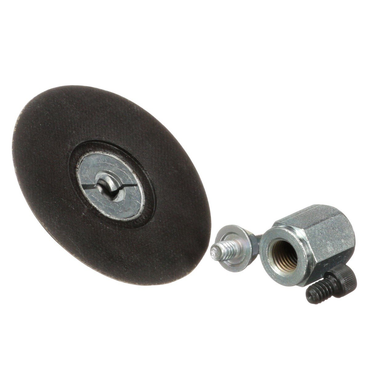 3M Roloc Disc Pad Assembly Quick Change Backup Pad Black Rubber 3 in (05540) (7000045705)  - (10Pack) - 6