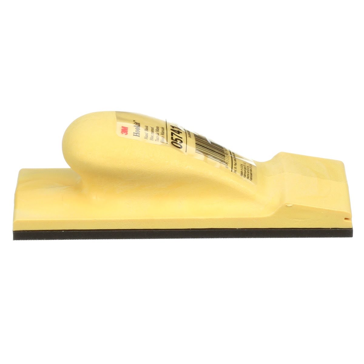3M Hookit Hand Block, Flat Sanding, Fast Change Out, Yellow, 2-3/4 in x 7-3/4 in (05741) (7000045716)  - (10Pack) - 2
