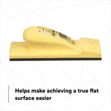 3M Hookit Hand Block, Flat Sanding, Fast Change Out, Yellow, 2-3/4 in x 7-3/4 in (05741) (7000045716)  - (10Pack) - 7