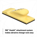3M Hookit Hand Block, Flat Sanding, Fast Change Out, Yellow, 2-3/4 in x 7-3/4 in (05741) (7000045716)  - (10Pack) - 8
