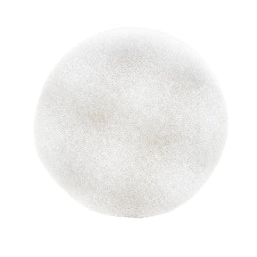 3M 01912 Hookit Foam Buffing Pad, White, 5-1/4 in, Waffle, Convolute (7000045725) (10 Pack)