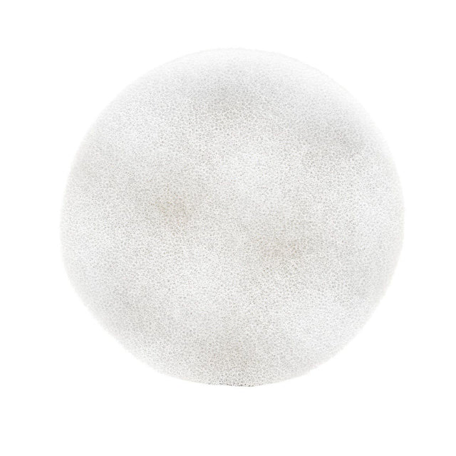 3M 01912 Hookit Foam Buffing Pad, White, 5-1/4 in, Waffle, Convolute (7000045725) (10 Pack)