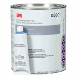 3M 7000045748 Lightweight Body Filler 1 Gallon Can (Includes Cream Hardener) - 2