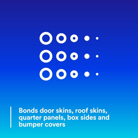 3M Panel Bonding Adhesive, Two-Part Epoxy, Black, 200 mL/6.75 fl oz Cartridge (08116) (7000045775)  - (6Pack) - 7