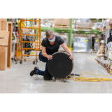 3M 7300 High Productivity Floor Pad, Black, 16 in, Stripping (7000045867) (5 Pack) - 5