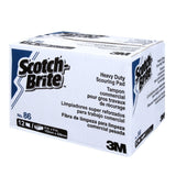 3M 86 Scotch-Brite Heavy Duty Scour Pad, 6 in x 9 in (7000045876) (36 Pack) - 6
