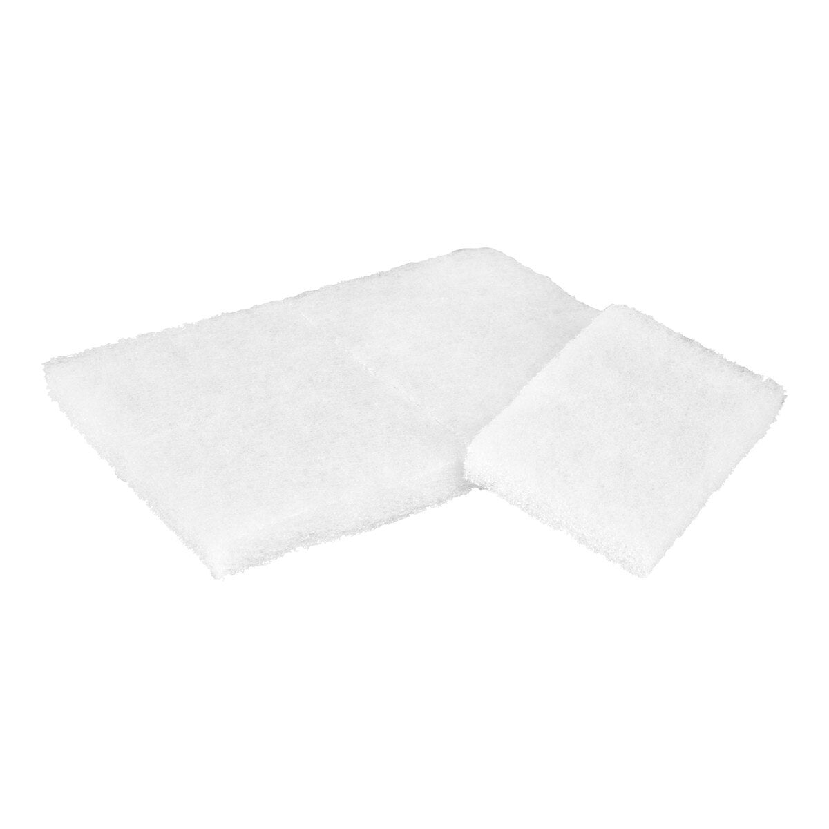 3M Scotch-Brite Light Duty Scrubbing Pad, White, 3-1/2 in x 5 in (7000045879) (40 Pack) - 7