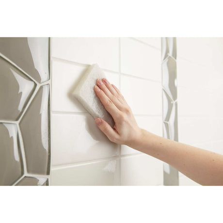 3M Scotch-Brite Light Duty Scrubbing Pad, White, 3-1/2 in x 5 in (7000045879) (40 Pack) - 10