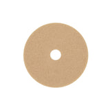 3M Tan Burnish Pad, Fine, Tan, 17 in, Center Hole (7000045914) (5 Pack)