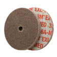 3M XL-UW Scotch-Brite EXL Unitized Wheel, 6A Medium, 6 in x 1/4 in x 1/2 in (7000045936) (8 Pack)