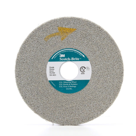 3M XL-WL Scotch-Brite EXL Deburring Convolute Wheel, 9S Fine, 6 in x 24 in x 1 in (7000045965)