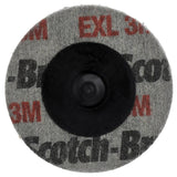 3M XL-UR Scotch-Brite Roloc EXL Unitized Wheel, TR, Silicon Carbide, 6S Fine, Gray, 2 in, 22100 rpm (7000045977) (240 Pack)
