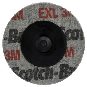 3M XL-UR Scotch-Brite Roloc EXL Unitized Wheel, TR, Silicon Carbide, 6S Fine, Gray, 2 in, 22100 rpm (7000045977) (240 Pack)