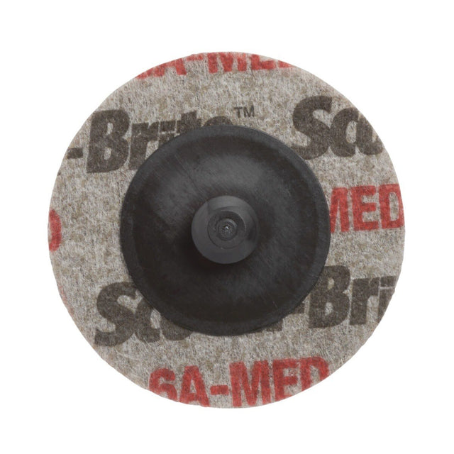 3M XL-UR Scotch-Brite Roloc EXL Unitized Wheel, 6A Medium, TR, 2 in (7000045979) (240 Pack)