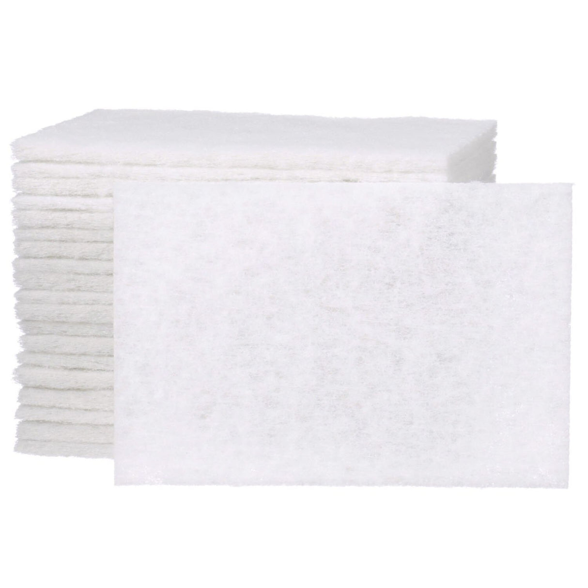 3M HP-HP 7445 Scotch-Brite Light Cleansing Hand Pad, Super Fine, White, 6 in x 9 in (7000045995) (60 Pack) - 2