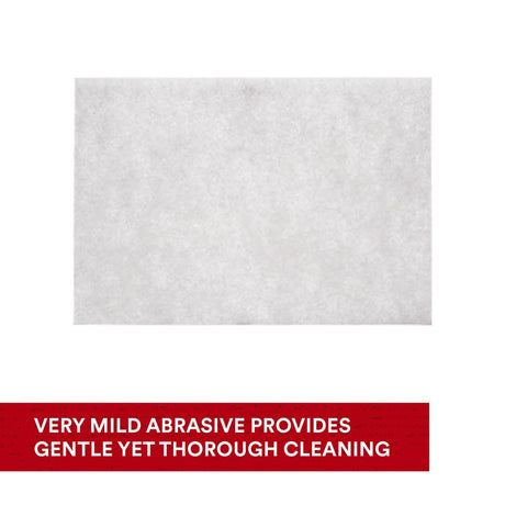 3M HP-HP 7445 Scotch-Brite Light Cleansing Hand Pad, Super Fine, White, 6 in x 9 in (7000045995) (60 Pack) - 9