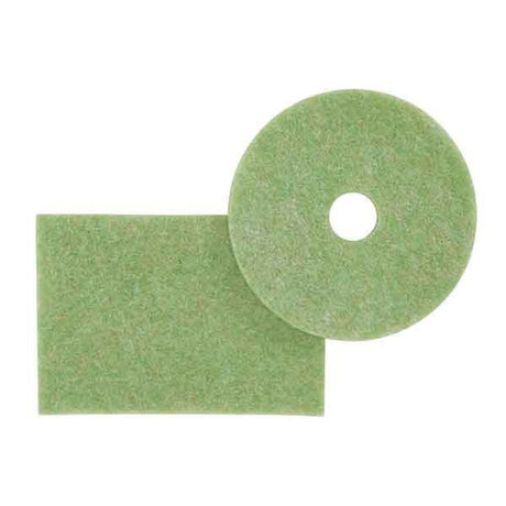 3M 5000 Autoscrubber Pad, Green, 18 in (7000046000) (5 Pack) - 3