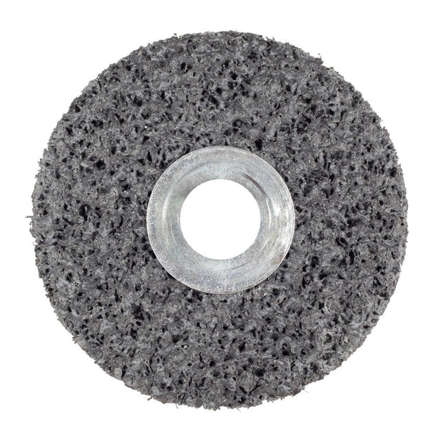 3M Scotch-Brite Clean and Strip Unitized Wheel, CS-UW, 7S Extra Coarse, Black, 6 in x 1 in x 1 in (7000046023) (2 Pack)
